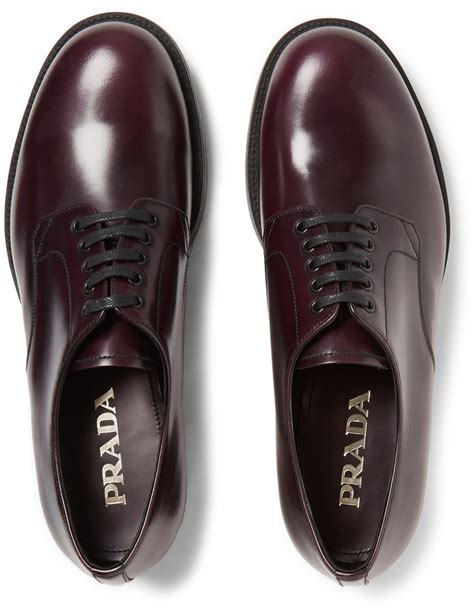 prada spazzolato derby shoes|prada lace derby shoes.